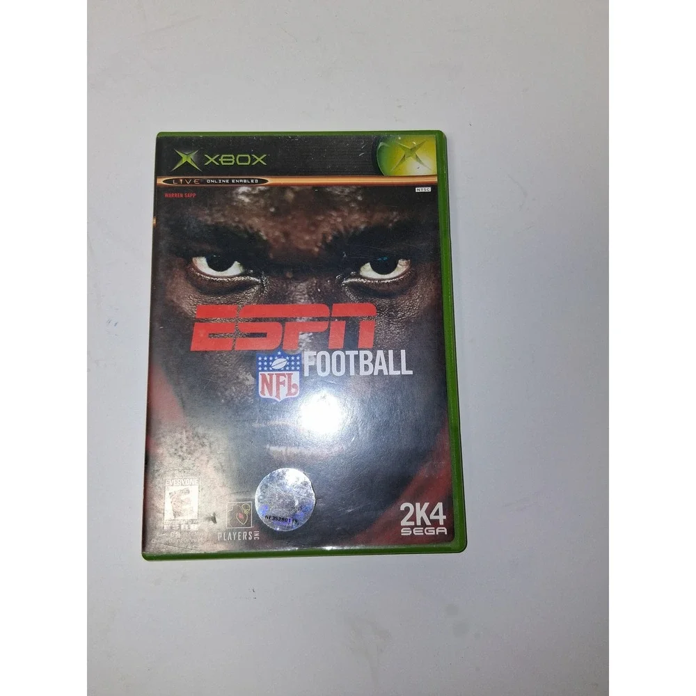 ESPN NFL Football 2K4 - Microsoft Xbox Video Game - Complete in Box CIB